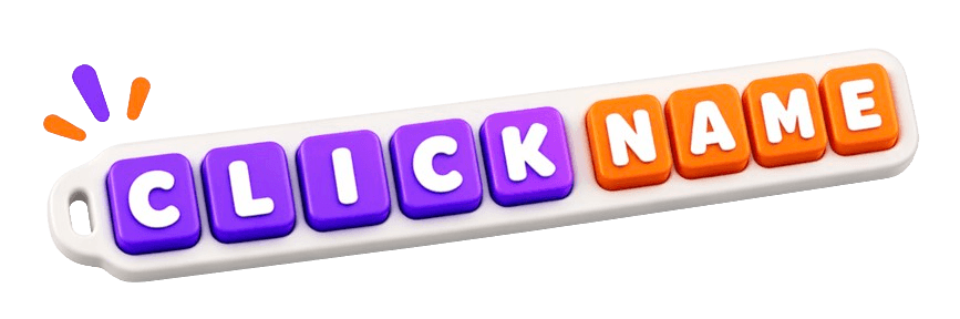 CLICKNAME — Clicker personnalisé 3D